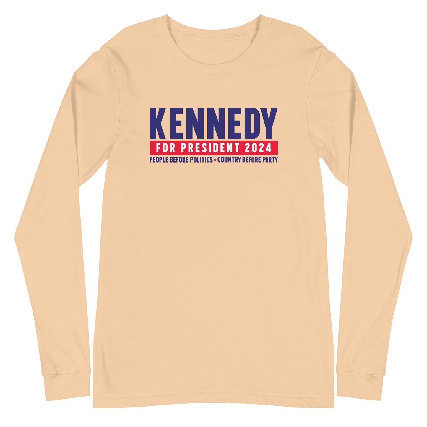 Kennedy for the People Unisex Long Sleeve Tee - TEAM KENNEDY. All rights reserved
