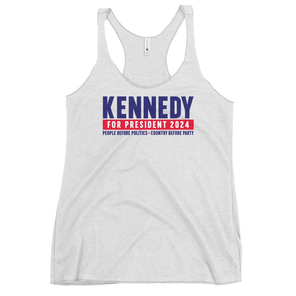 Kennedy for the People Women's Racerback Tank - TEAM KENNEDY. All rights reserved