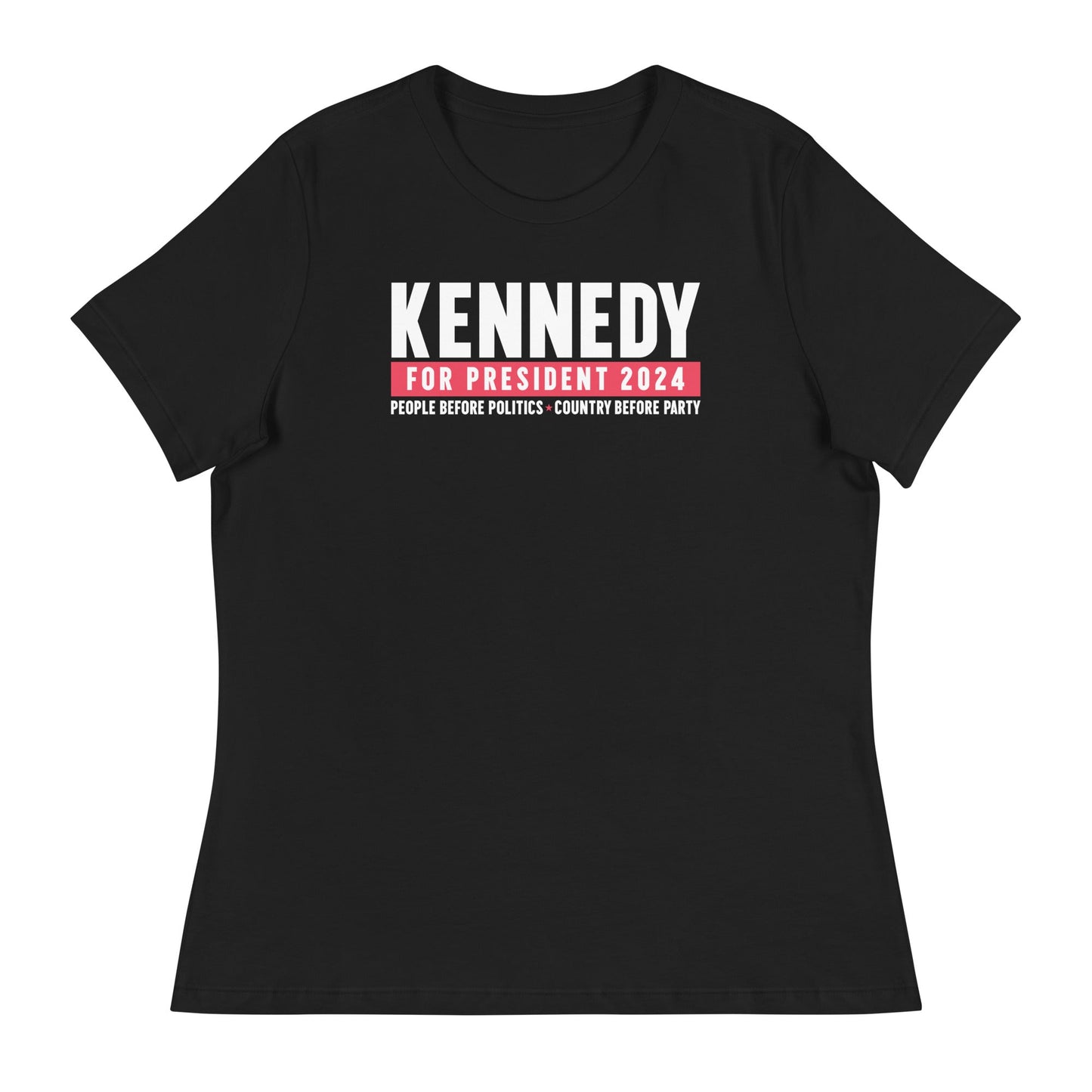 Kennedy for the People Women's Relaxed Tee - TEAM KENNEDY. All rights reserved