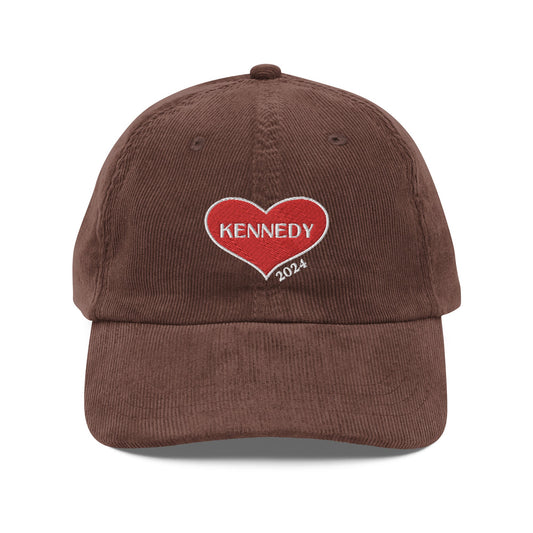 Kennedy Heart 2024 Corduroy Hat II - TEAM KENNEDY. All rights reserved
