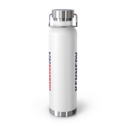 Kennedy Shanahan 2024 Copper Vacuum Insulated Bottle (22oz) - TEAM KENNEDY. All rights reserved