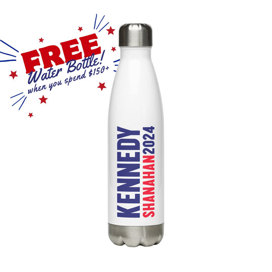 Kennedy Shanahan 2024 Stainless Steel Water Bottle - TEAM KENNEDY. All rights reserved
