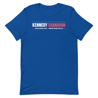 Kennedy Shanahan | People before Party, Country before Politics Unisex Tee - TEAM KENNEDY. All rights reserved