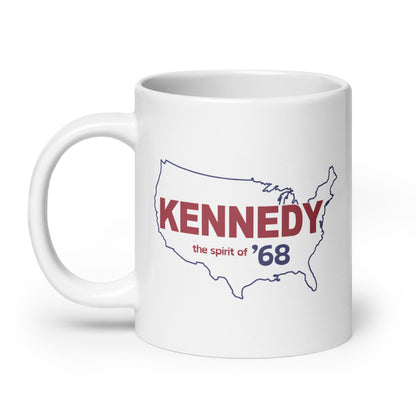 Kennedy Spirit of '68 Mug - TEAM KENNEDY. All rights reserved