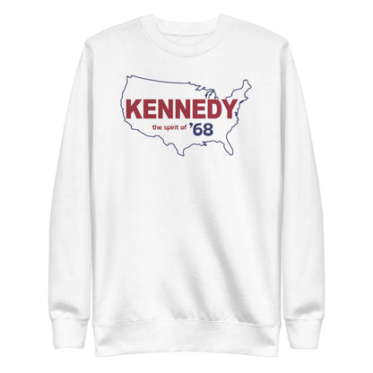 Kennedy Spirit of '68 Unisex Premium Sweatshirt - TEAM KENNEDY. All rights reserved