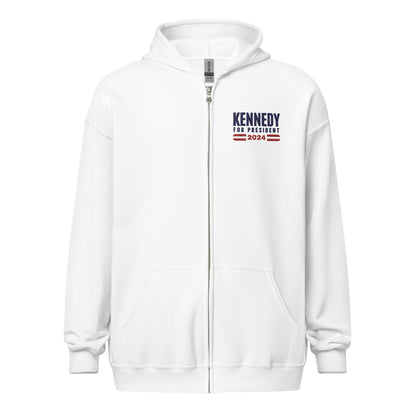 Kennedy Unite the States Embroidered Zip Hoodie - Team Kennedy Official Merchandise