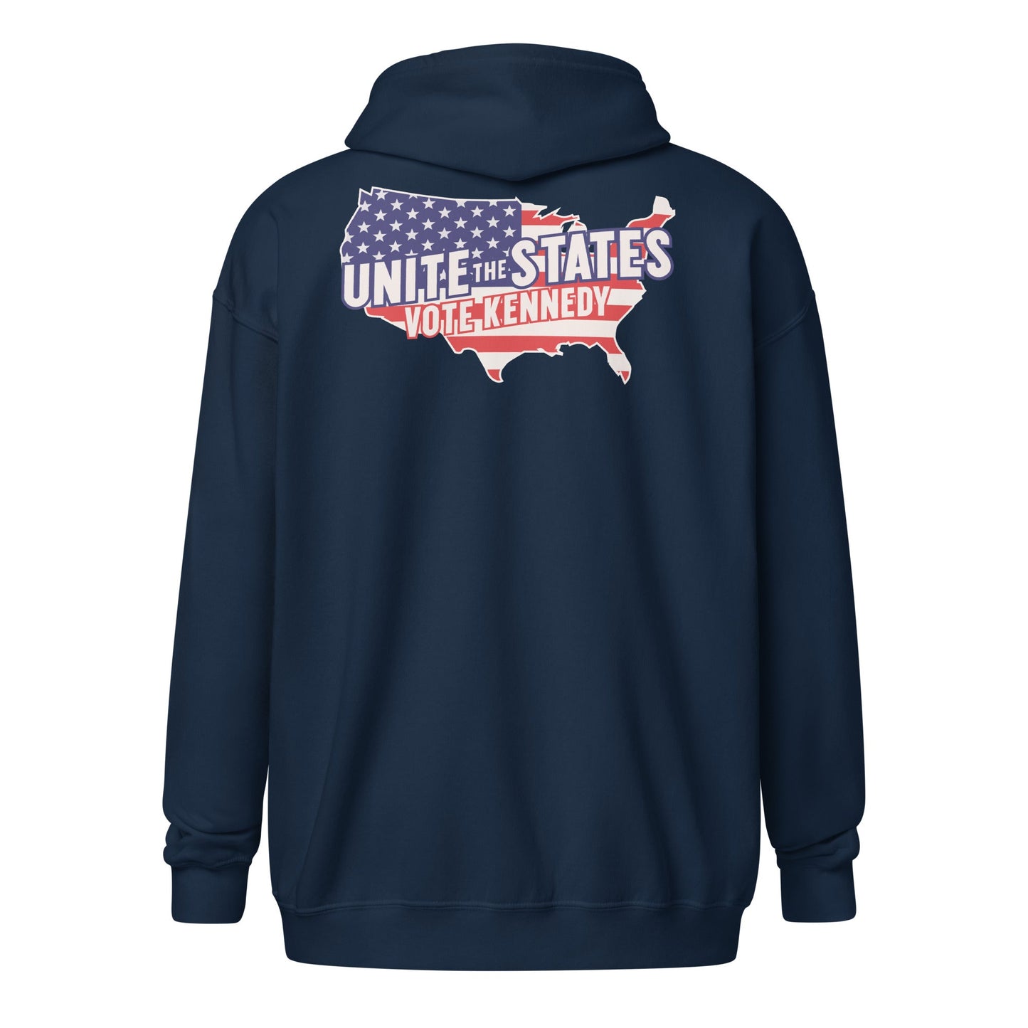 Kennedy Unite the States Embroidered Zip Hoodie - Team Kennedy Official Merchandise