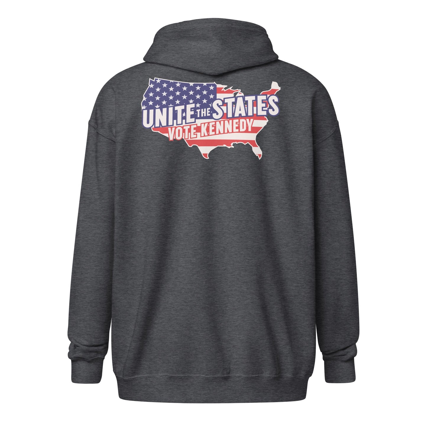 Kennedy Unite the States Embroidered Zip Hoodie - Team Kennedy Official Merchandise