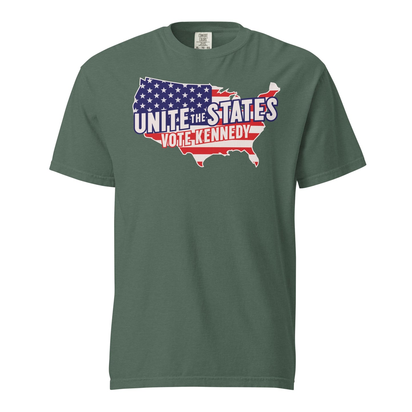 Kennedy Unite the States Unisex Heavyweight Tee - Team Kennedy Official Merchandise