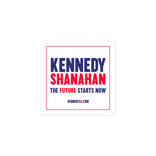 Kennedy x Shanahan 3" Sticker - TEAM KENNEDY. All rights reserved