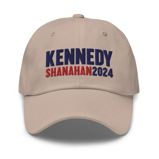 Kennedy x Shanahan Embroidered Dad Hat - TEAM KENNEDY. All rights reserved