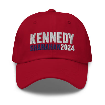 Kennedy x Shanahan Embroidered Dad Hat - TEAM KENNEDY. All rights reserved