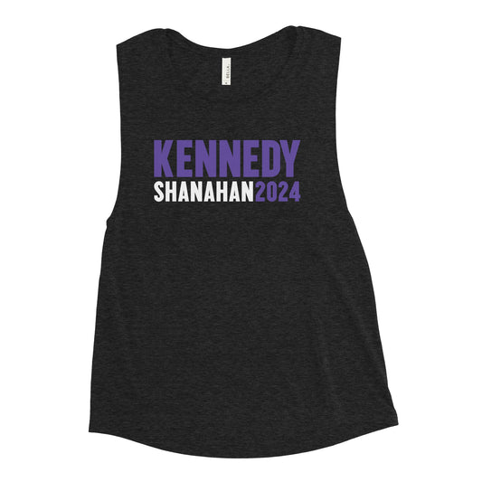 Kennedy X Shanahan II Ladies’ Muscle Tank - TEAM KENNEDY. All rights reserved