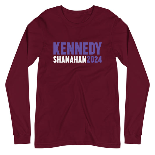 Kennedy X Shanahan II Unisex Long Sleeve Tee - TEAM KENNEDY. All rights reserved
