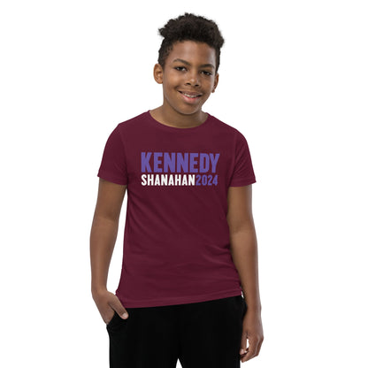 Kennedy X Shanahan II Youth Tee - TEAM KENNEDY. All rights reserved