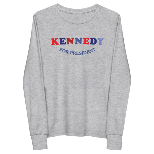 Kennedy Youth Long Sleeve Tee - TEAM KENNEDY. All rights reserved