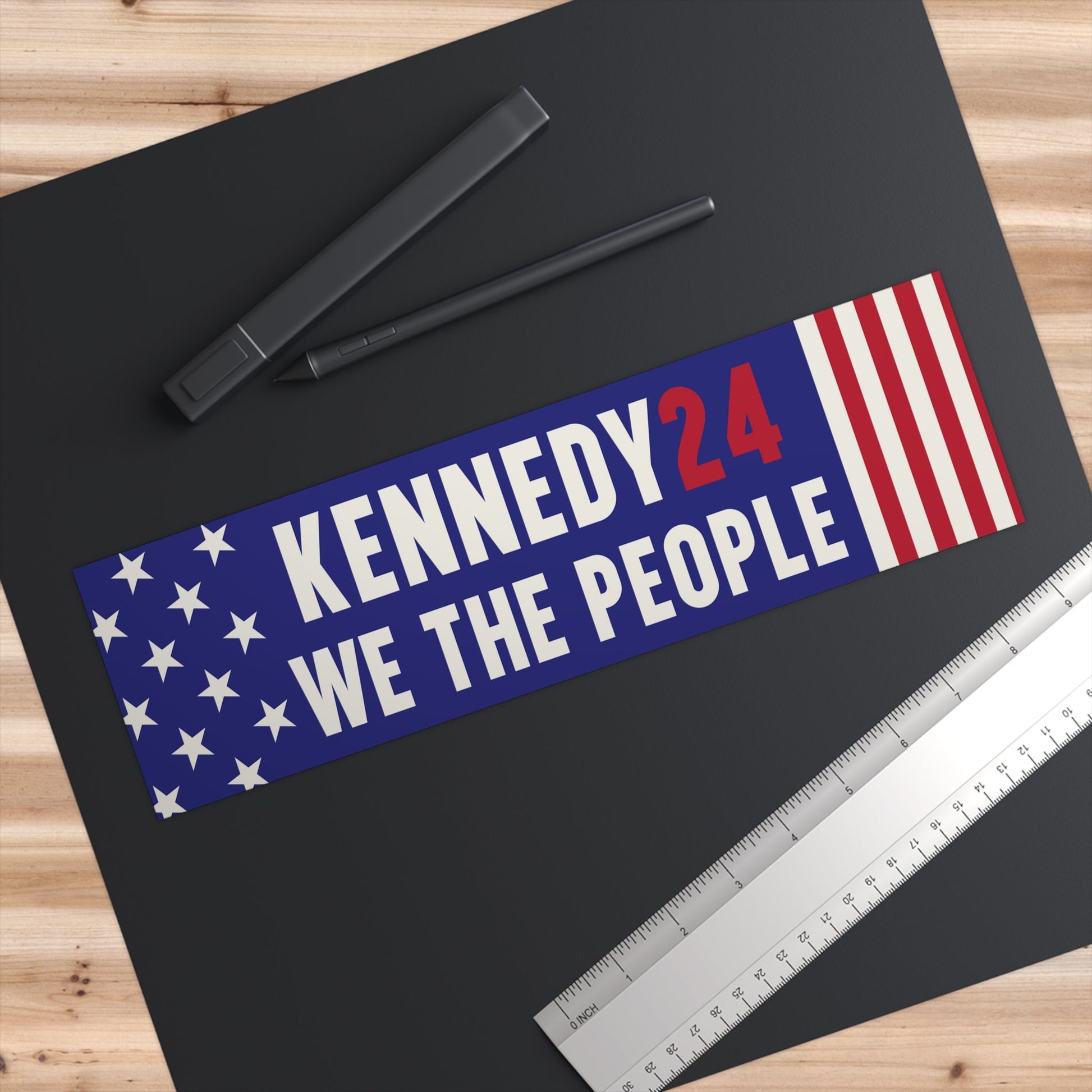 Kennedy24 We the People Bumper Sticker - TEAM KENNEDY. All rights reserved