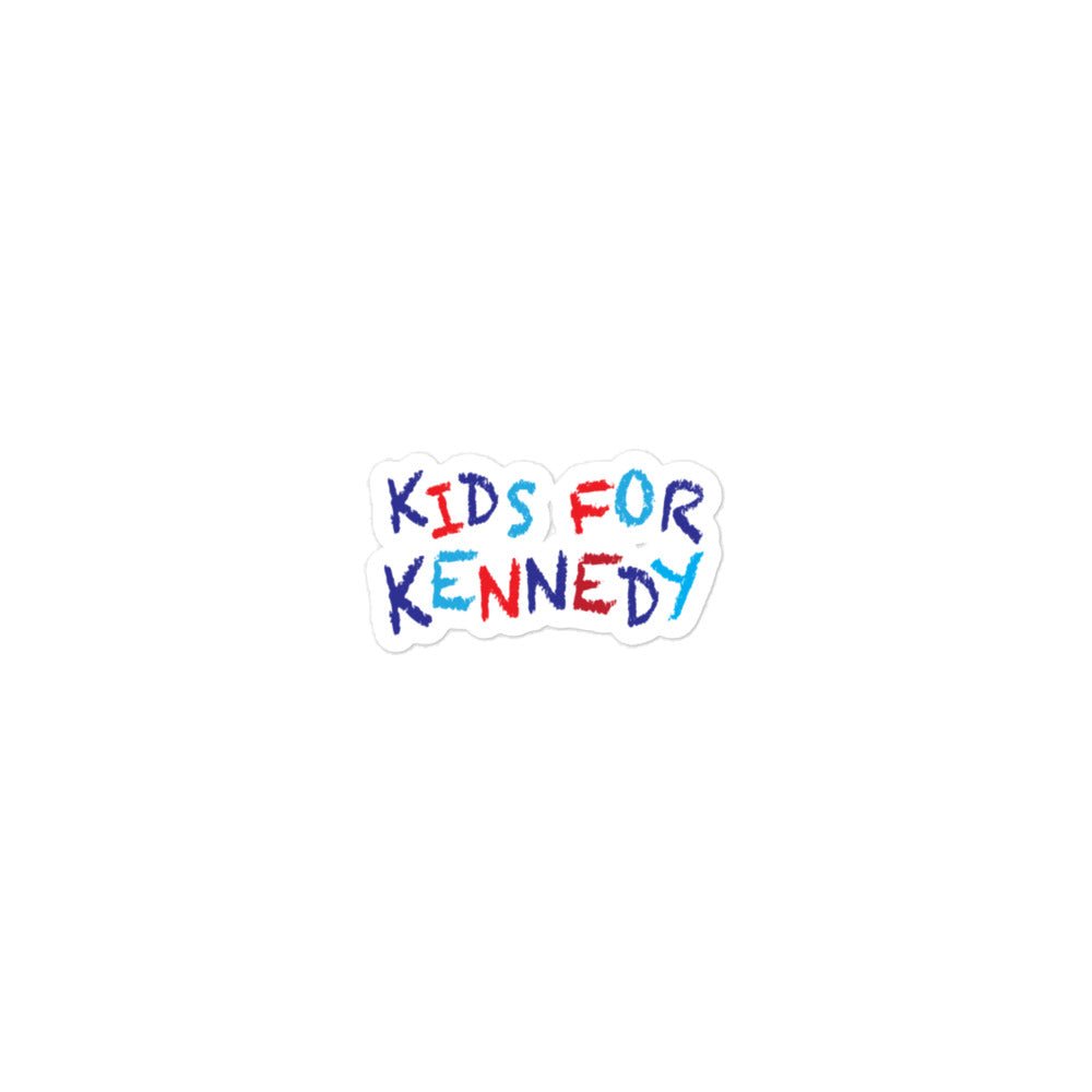 Kids for Kennedy Sticker - Team Kennedy Official Merchandise