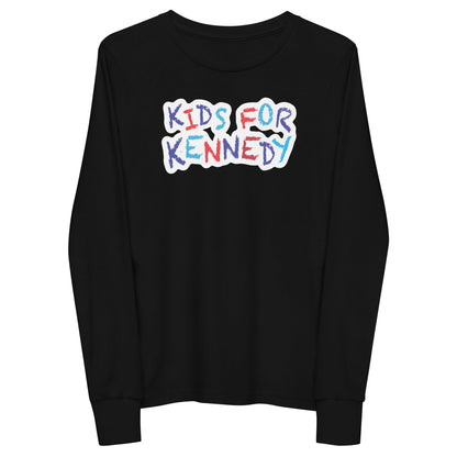 Kids for Kennedy Youth Long Sleeve Tee - Team Kennedy Official Merchandise
