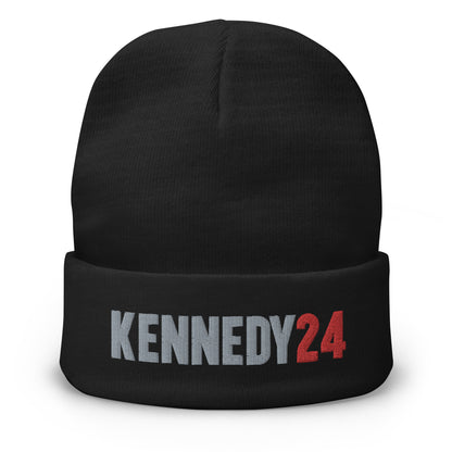 Kennedy 24 Embroidered Beanie