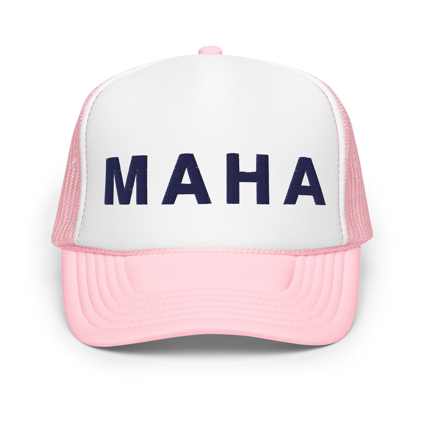 MAHA Embroidered Foam Trucker Hat - Team Kennedy Official Merchandise