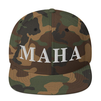 MAHA Embroidery Snapback Hat - Team Kennedy Official Merchandise