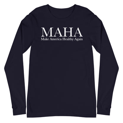 Make America Healthy Again Classic Unisex Long Sleeve Tee - Team Kennedy Official Merchandise