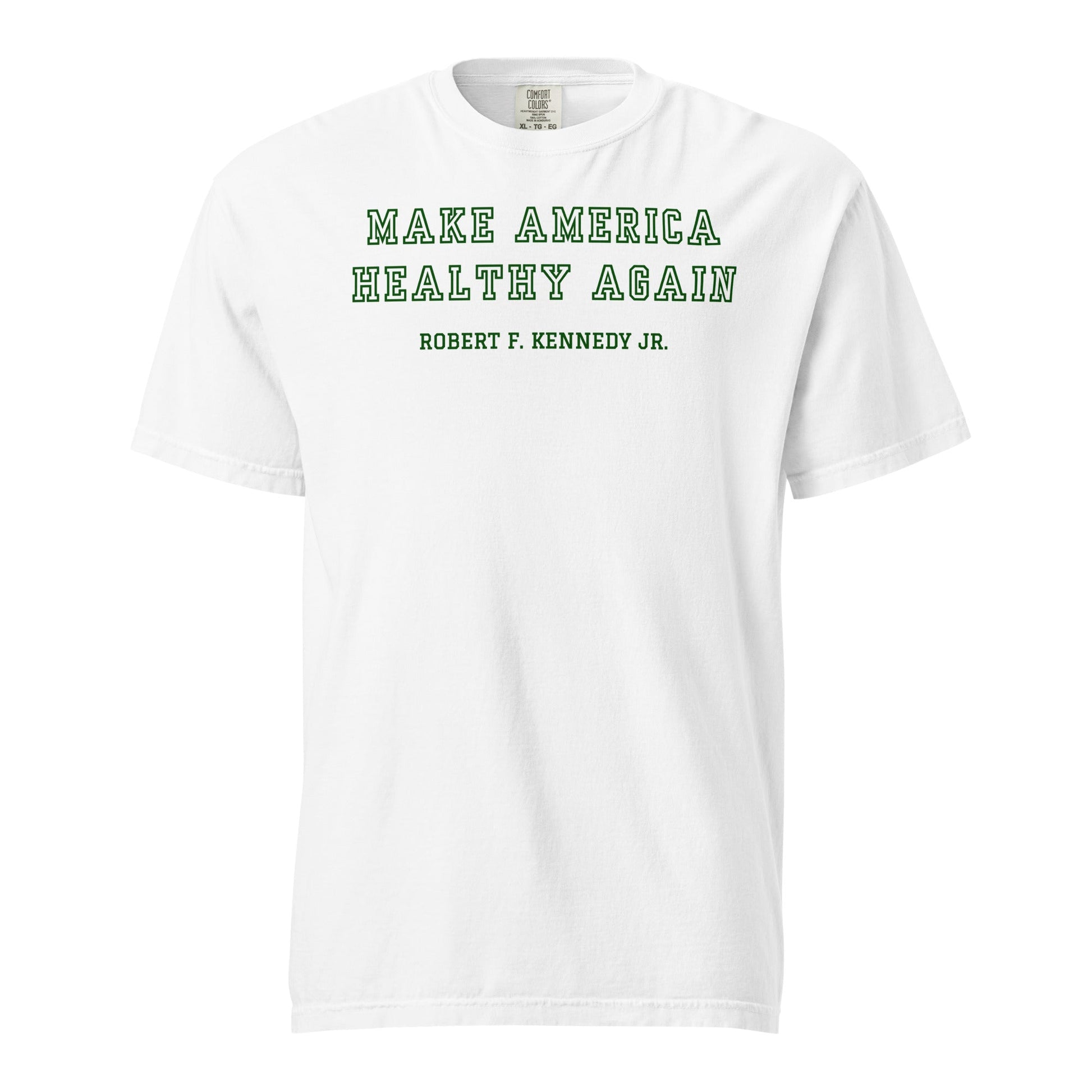 Make America Healthy Again Collegiate Unisex Heavyweight Tee - Team Kennedy Official Merchandise