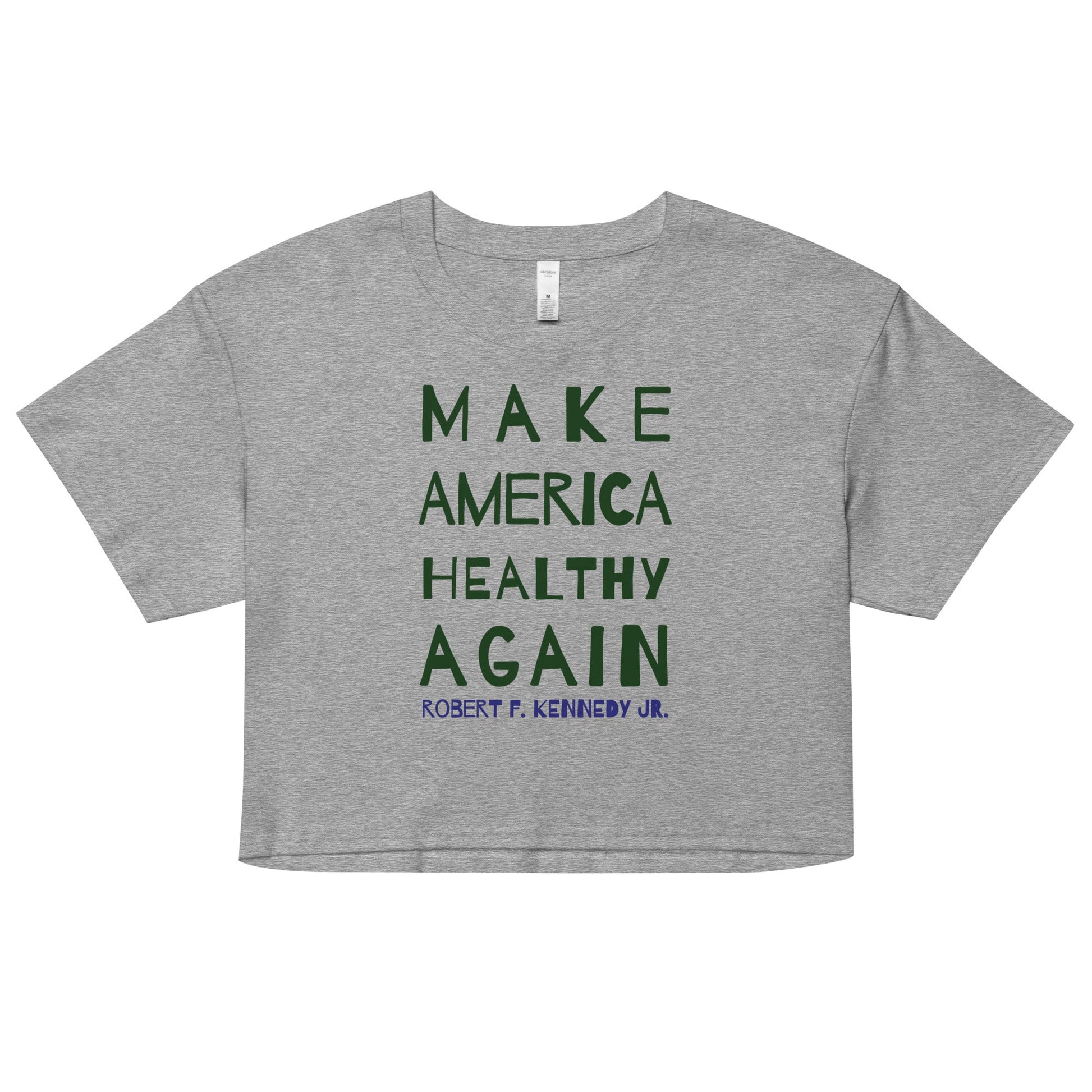 Make America Healthy Again II Women’s Crop Top - Team Kennedy Official Merchandise