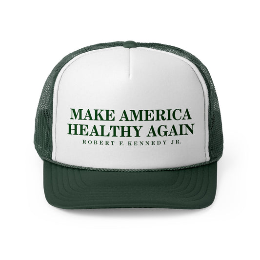 Make America Healthy Again Trucker Caps - Team Kennedy Official Merchandise