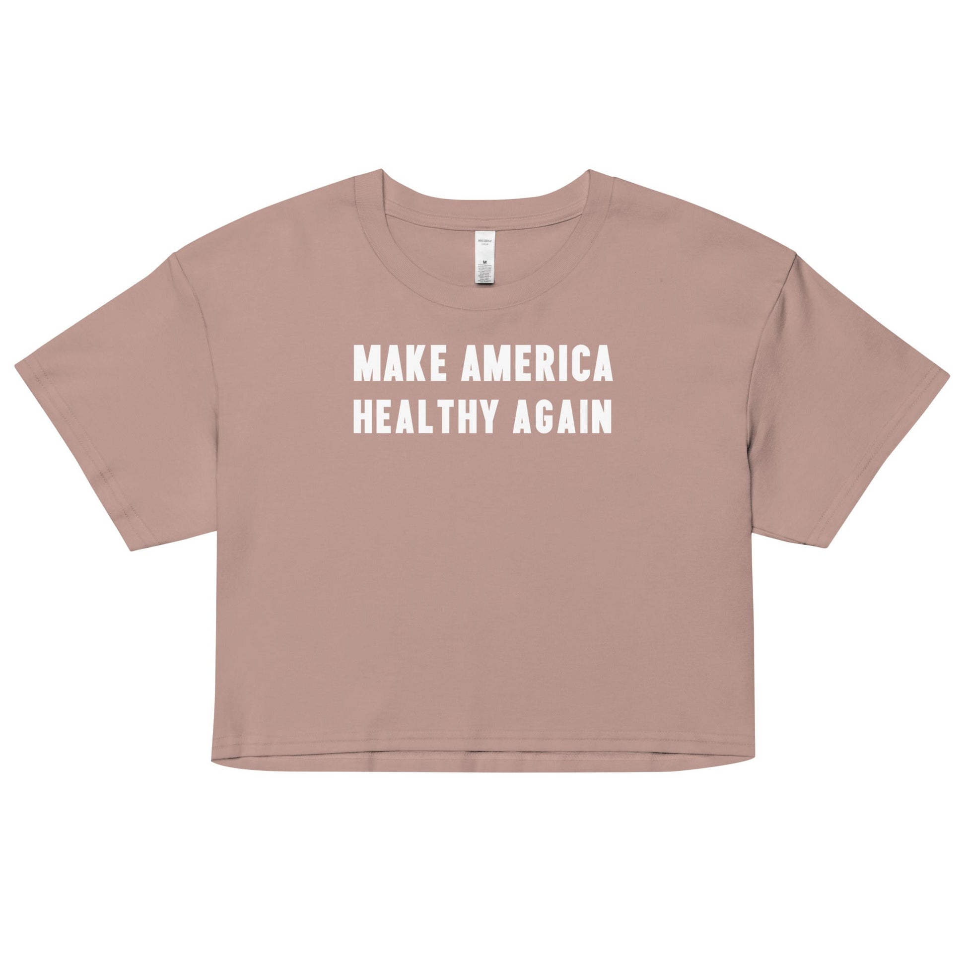 Make America Healthy Again Women’s Crop Top - Team Kennedy Official Merchandise