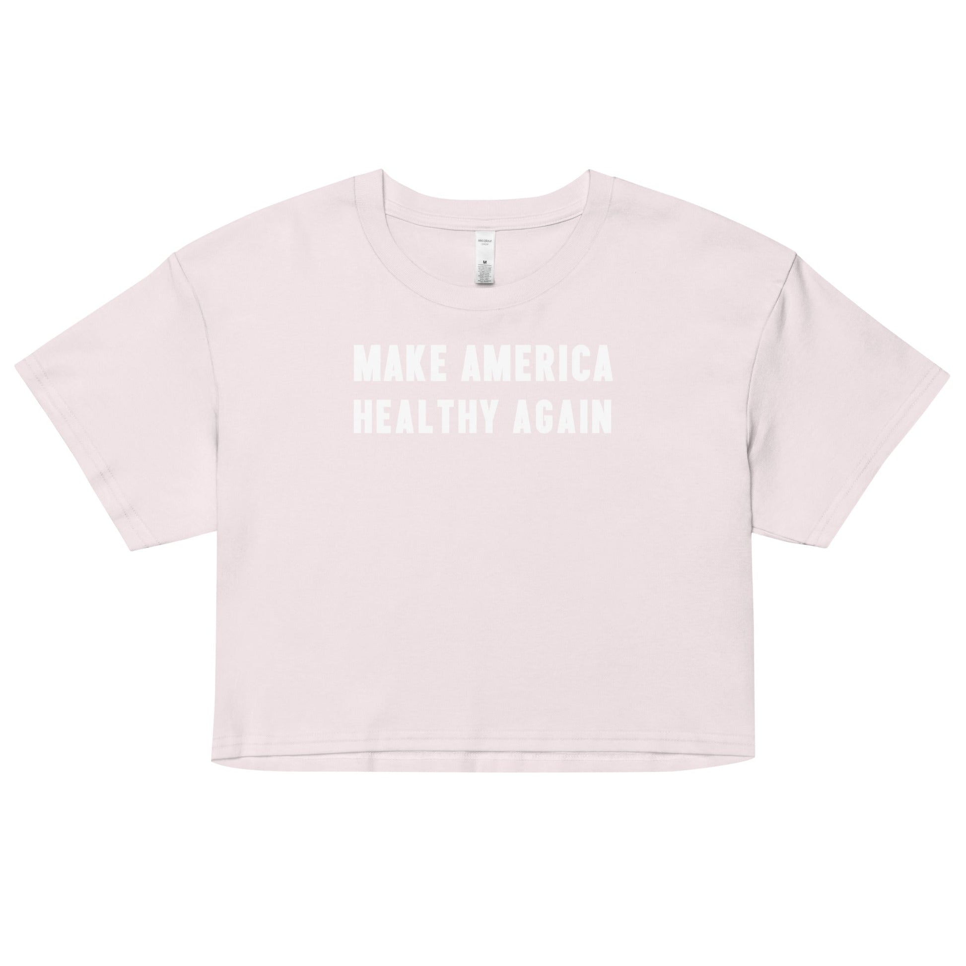 Make America Healthy Again Women’s Crop Top - Team Kennedy Official Merchandise