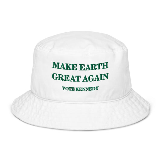 Make Earth Great Again Organic bucket hat - TEAM KENNEDY. All rights reserved