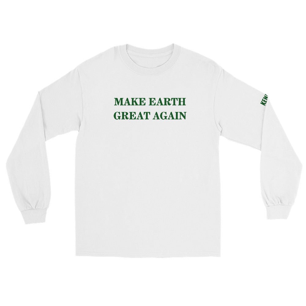 Make Earth Great Again Unisex Long Sleeve Tee - TEAM KENNEDY. All rights reserved
