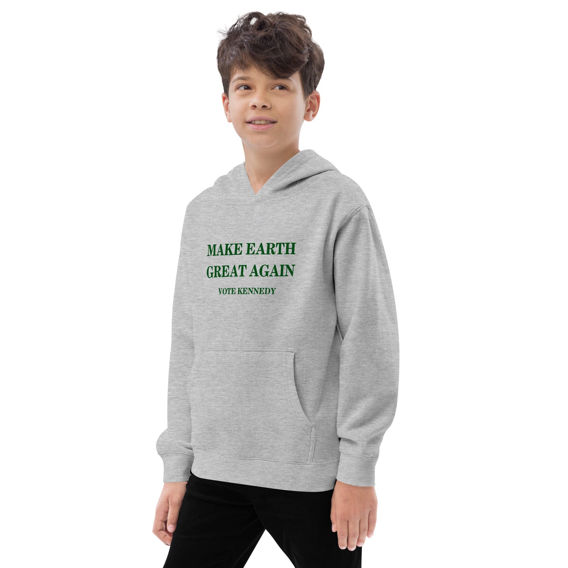 Make Earth Great Again Youth Hoodie - TEAM KENNEDY. All rights reserved