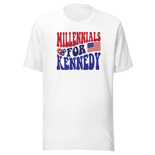 Millennials for Kennedy Unisex Tee - Team Kennedy Official Merchandise