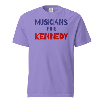 Musicians for Kennedy Unisex Heavyweight Tee - Team Kennedy Official Merchandise