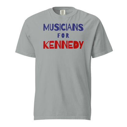 Musicians for Kennedy Unisex Heavyweight Tee - Team Kennedy Official Merchandise