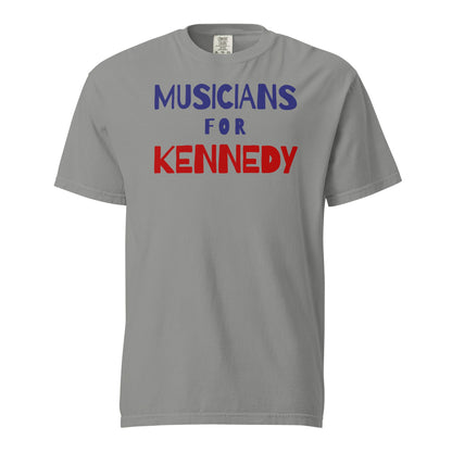 Musicians for Kennedy Unisex Heavyweight Tee - Team Kennedy Official Merchandise