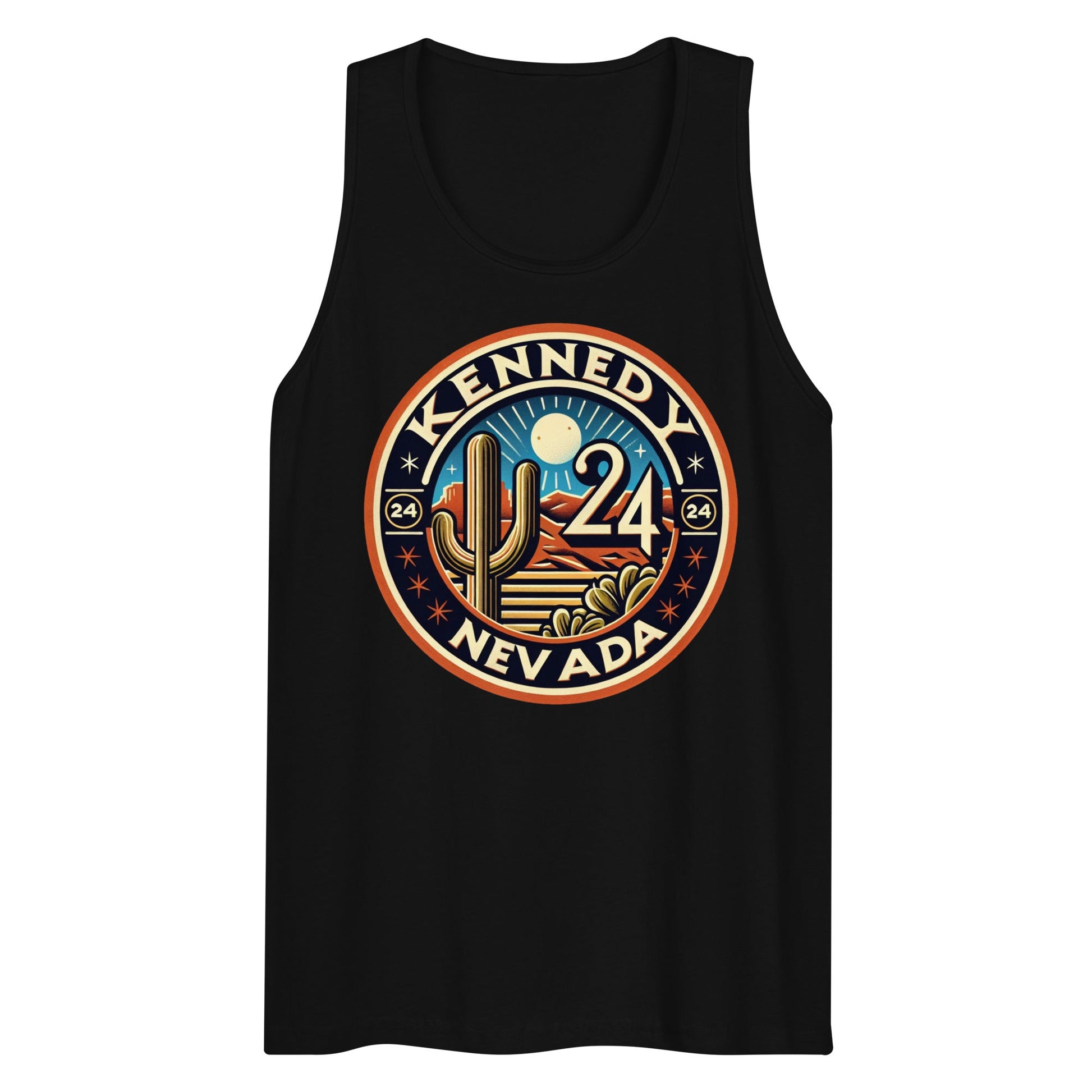 Nevada Kennedy Black Tank Top - TEAM KENNEDY. All rights reserved