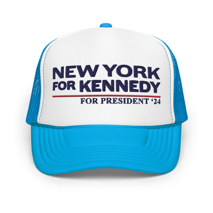 New York for Kennedy Foam Trucker Hat - TEAM KENNEDY. All rights reserved