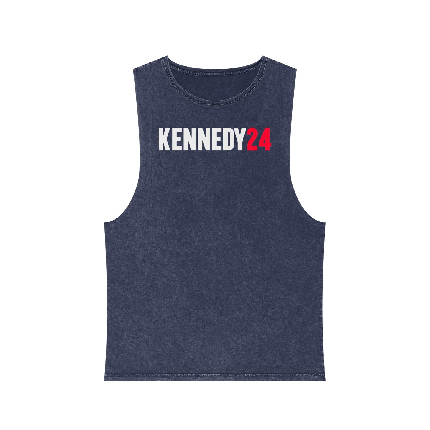No Shirt, No Shoes, No Secret Service Unisex Stonewash Tank Top - Team Kennedy Official Merchandise