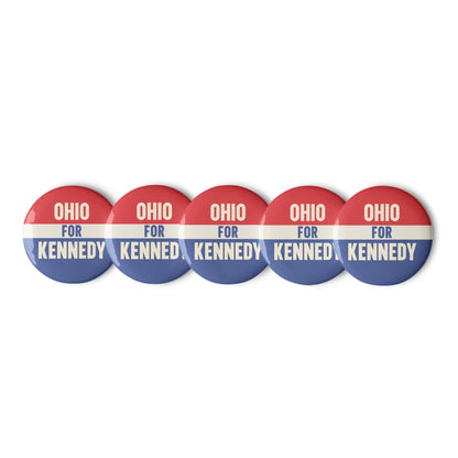 Ohio for Kennedy (5 Buttons) - TEAM KENNEDY. All rights reserved