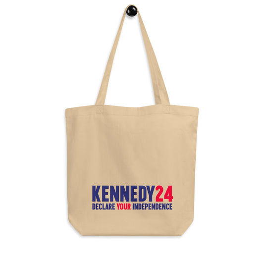 Organic Kennedy Tote Bag | Declare Your Independence - TEAM KENNEDY. All rights reserved