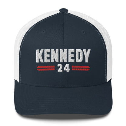 Kennedy Classic Embroidered Trucker Hat