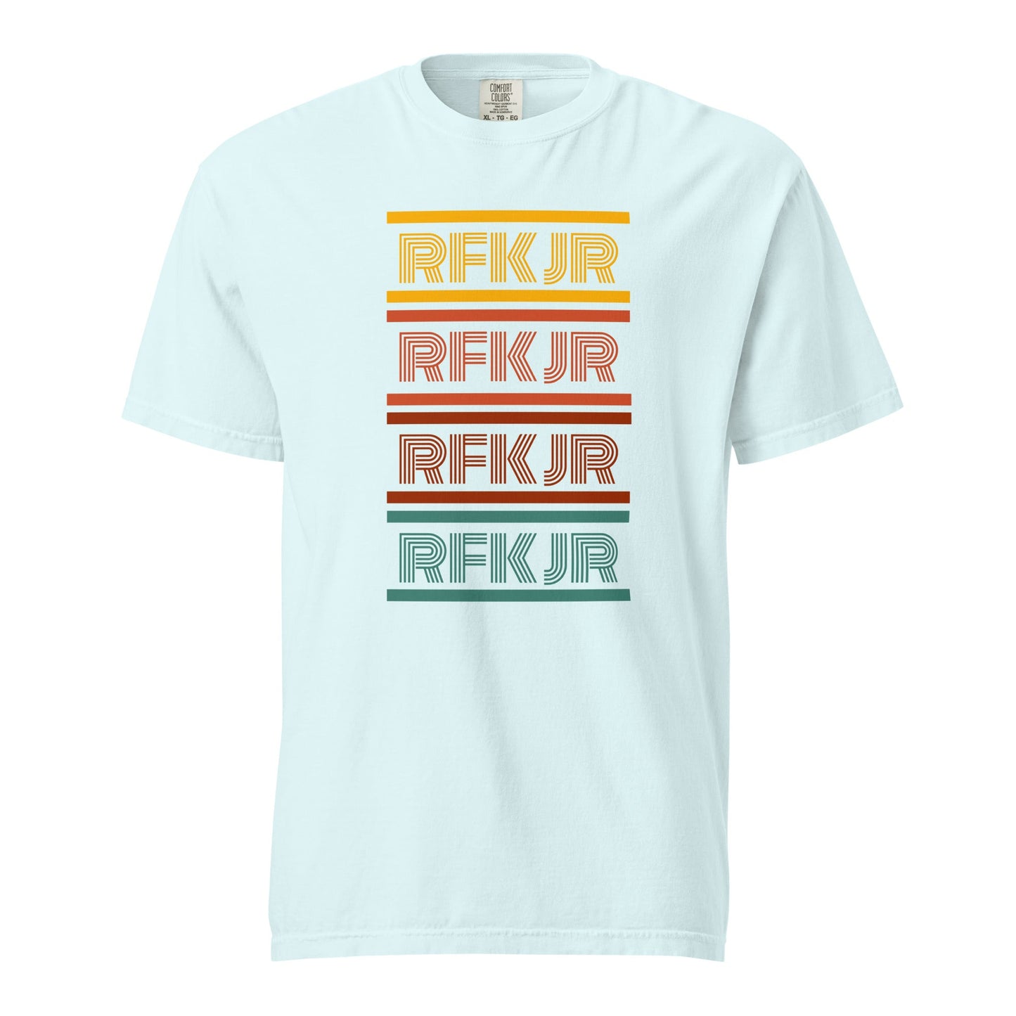 RFK JR. 70's Heavyweight Unisex Tee - TEAM KENNEDY. All rights reserved