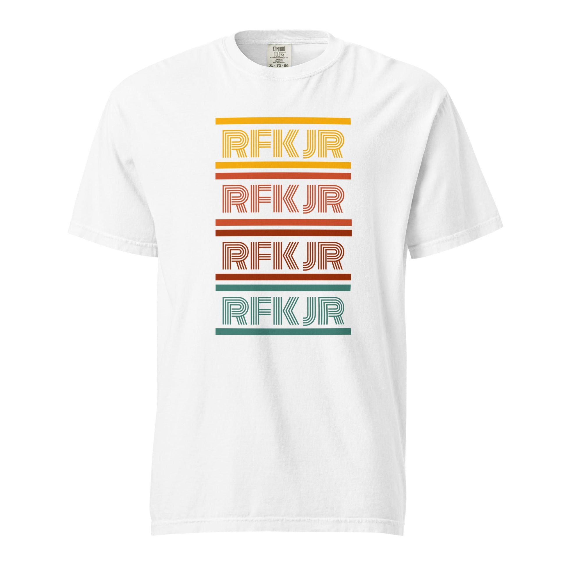 RFK JR. 70's Heavyweight Unisex Tee - TEAM KENNEDY. All rights reserved
