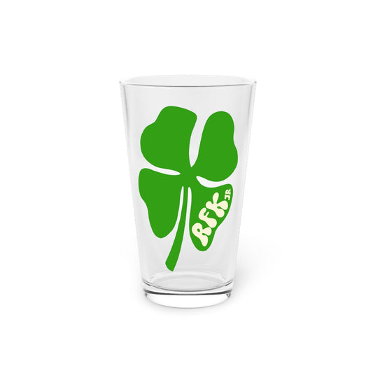 RFK Jr. Clover Pint Glass, 16oz - TEAM KENNEDY. All rights reserved