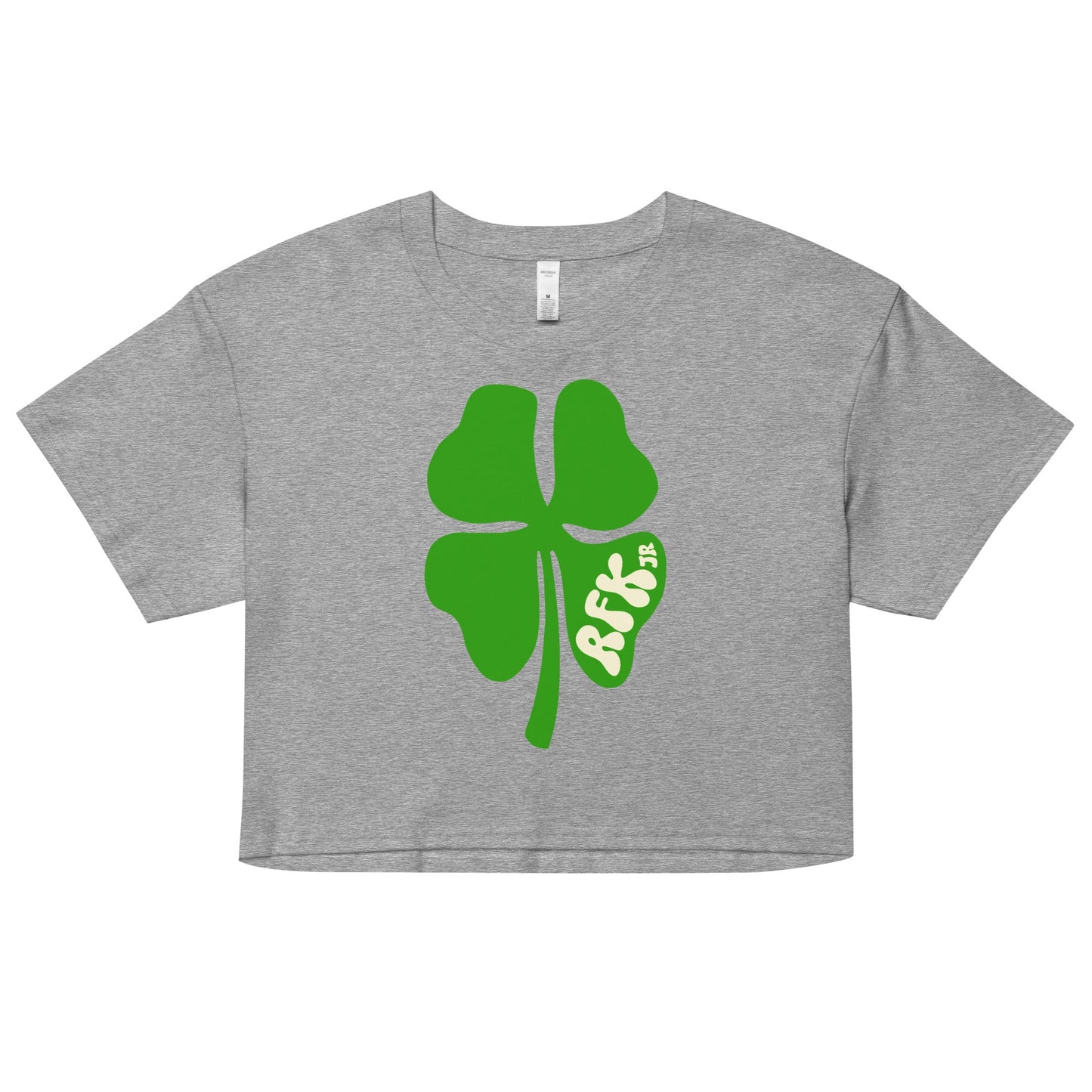 RFK Jr. Clover Women’s Crop Top - TEAM KENNEDY. All rights reserved