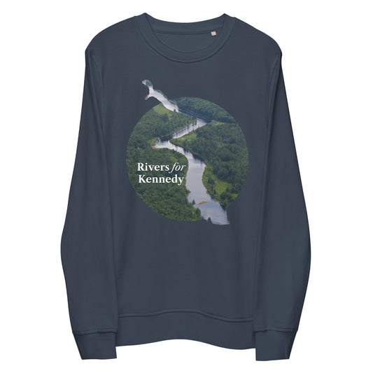 Rivers for Kennedy Organic Sweatshirt - TEAM KENNEDY. All rights reserved